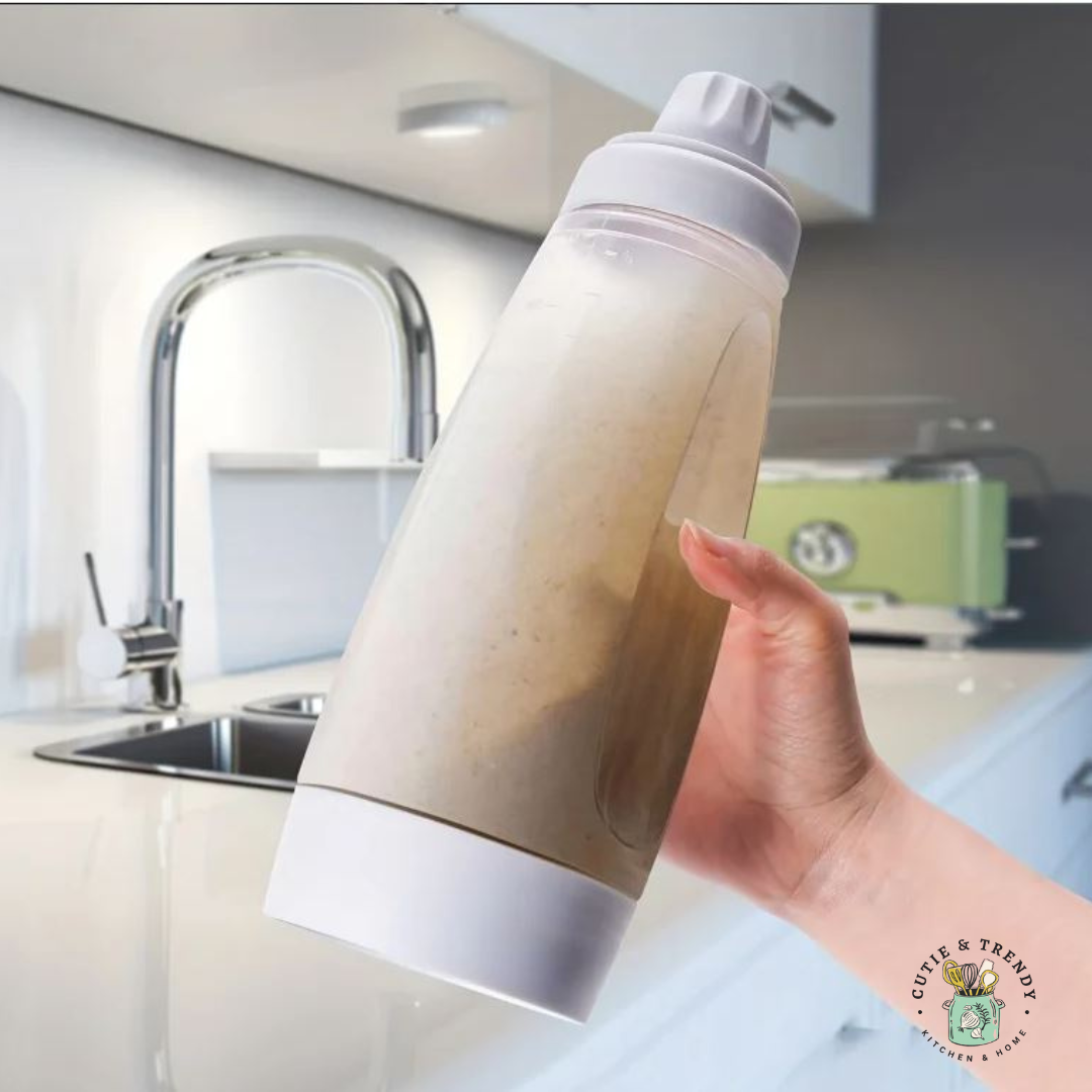 Easy Pancake Batter Shaker Bottle – Mix, Shake & Pour