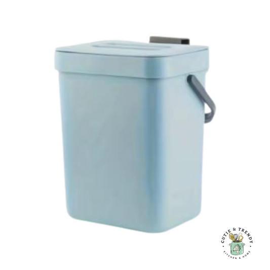 Eco-Friendly Space-Saving Trash Can – Quiet-Close & Stylish for Any Room