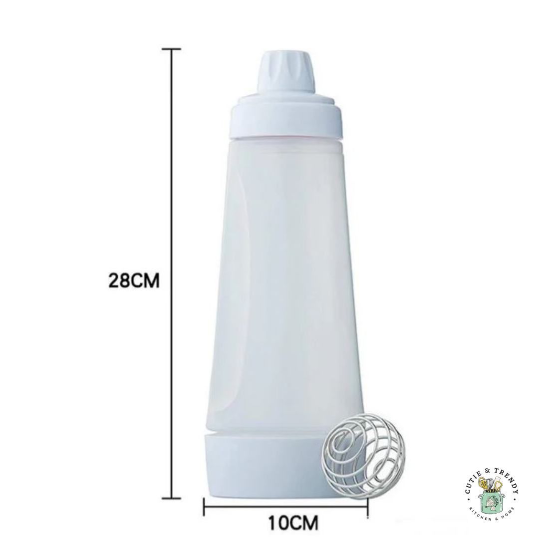 Easy Pancake Batter Shaker Bottle – Mix, Shake & Pour
